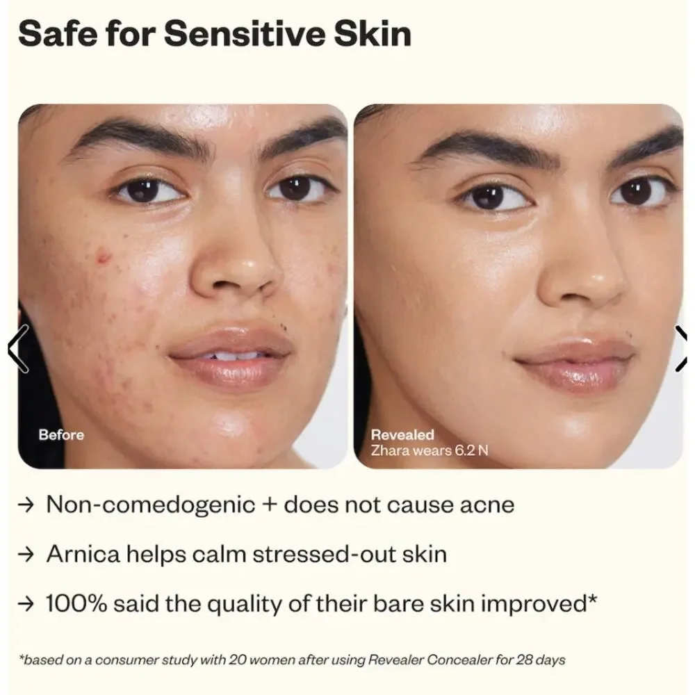 NIB Kosas Super Creamy+Brightening Concealer w/ Caffeine and Hyaluronic Acid